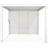 Žaliuzės pavėsinei Pergola Premium Baltas, 93 cm