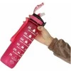 Gertuvė dviračiui 1000ml Time market bottle Rožinė