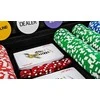Pokerio žetonų rinkinys lagaminėlyje, 500 žetonų. PREMIUM