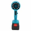 Dmuchawa Realprices Akumuliatorinis oro pūstuvas Rankinis lapų pūstuvas Dulkių sniego pūstuvas 400 W 2 x akumuliatorius