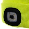 Portwest Žieminė kepurė su LED žibintuvėliu, geltona neoninė