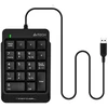 A4Tech FStyler FK13P klaviatūra skaičių, su laidu (USB) juoda