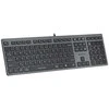 A4Tech FX50 Klaviatūra su laidu (USB) CZ, pilka