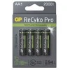 GP įkraunamos baterijos (AA), RECYKO+ Pro Fast Flash, NIMH R03, (4 baterijos / lizdinė plokštelė), 2000mAh