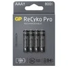 GP Baterija GP Baterija (AAA) Įkraunama RECYKO+ Pro NIMH R03, GPRHCH83B205, (4 baterijos / lizdinė plokštelė), 800 mAh