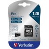 Verbatim Karta pamięci Pro MicroSD, 128GB, micro SDXC, 47044, UHS 3 (U3), su adapterm