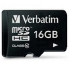 Atminties kortelė Verbatim Karta pamięci Micro Secure Digital Card Premium, 16GB, micro SDHC, 44010, UHS-I U1 (Class 10)