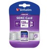 Atminties kortelė Verbatim Karta pamięci Secure Digital Card Premium U1, 128GB, SDXC, 44025, UHS-I U1 (Class 10)