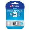 Atminties kortelė Verbatim Karta pamięci Micro Secure Digital Card Premium, 16GB, micro SDHC, 44010, UHS-I U1 (Class 10)