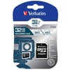 Verbatim Karta pamięci Micro Secure Digital Card Pro U3, 32GB, micro SDHC, 47041, UHS-I U3 (Class 10), V30, su adapterm