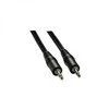 Audio Kabelis Jack (3,5mm) M - Jack (3,5mm) M, 1.5m, juoda, Logo