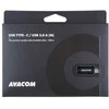 AVACOM TPC-100K USB CABLE - USB TYPE-C, 100CM, Juodas