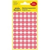 Lipdukai Avery Zweckform, apvalūs, Ø12mm, 270vnt pakuotėje, neoninės raudonos spalvos