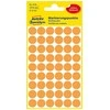 Lipdukai Avery Zweckform, apvalūs, Ø12mm, 270vnt pakuotėje, oranžinės spalvos