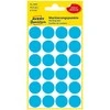 Lipdukai Avery Zweckform, apvalūs, Ø18mm, 96vnt pakuotėje, mėlynos spalvos