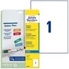 Staples Kabės AVERY Magnetinės lipnios etiketės 210x297mm, 5 lapai