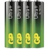 Šarminės baterijos GP baterijos 15AUP-U4 AA | LR6 | 1.5V | ULTRA+ ALKALINE | blist