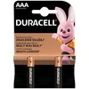 Duracell AAA baterijos pakuotė 2 vnt.