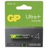 GP Ultra+ AAA šarminės baterijos, 1.5V, 4 vnt.