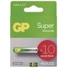 GP Super Jednorazowa alkaliczna baterie AAA, 10-pack