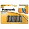 „Panasonic“ vienkartinės šarminės AAA baterijos, 10 vnt. pakuotė