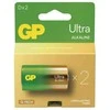 GP Ultra vienkartinės šarminės D baterijos, 2 vnt. pakuotė
