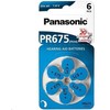 Vienkartinės „Panasonic“ cinko-oro ZA baterijos, 6 vnt. pakuotė