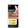 Duracell klausosiems aparatams 10, 6 vnt.