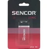 „Sencor“ vienkartinės cinko anglies baterijos 9 V, 1 vnt. pakuotė, EOL