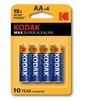 KODAK Max Super LR6 (AA) 4 pak. Elementai