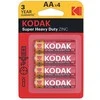 Kodak Super Heavy ZnCl R6 (AA) 4 pak. Elementai