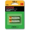 Kodak Akumulatorki Ni-MH baterie AA, 2-pack