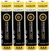Powerton ENERGY ALKAMAX vienkartinės šarminės AAA baterijos, 4 vnt. pakuotė