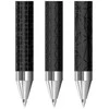 Berlingo, pióro kulkowe, mėlyna, 24szt, 0.7mm, Double Juodas
