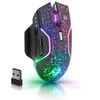 Kompiuterio Pelė - Defender GM-067 Oneshot Optinė RF RGB 3200dpi 7P