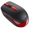 Genius NX-7007 Bevielė pelė, juoda-raudona, 1200DPI