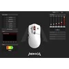 Marvo Guru G995W balta belaidė pelė | 26000 DPI