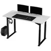 ULTRADESK UPLIFT Biurko 160x75 cm, 72-118 cm, juoda-balta