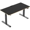 Darbo stalas Ultradesk PULSAR, juodos spalvos