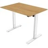 Powerton ERGO Blat biurka 120x75x1,8 cm, Dąb