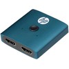 HP Mėlyna HDMI jungiklis, DHC-HD01V, HDMI F – 2x HDMI F, Morandi mėlyna, Hewlett-Packard