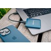 Kietasis diskas Išorinis diskas Verbatim Snapback SSD 2 TB USB-C 3.2 Gen Mėlynas Metallic 32076