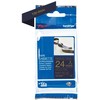 BROTHER TZE-RN54 P-TOUCH DEKORATYVINĖ AUKSINĖ SPAUSDINĖ ANT TAMSI MĖLYNOS SPALVOS SATINO JUOSTELĖS 24 MM, 4 M