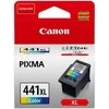 „Canon CL-441XL ChromaLife 100 Tinte CMY 1 Patrone“, žalsvai mėlyna / purpurinė / želė, 15 ml