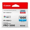 Canon PFI-1000 C Originalus Žydras