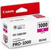 Canon PFI-1000 M Originalus Rausvai raudona