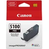 Canon originalus rašalas / kasetė PFI-5100 PBK, 6952C001, nuotrauka juodas
