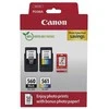 Canon CRG PG-560/CL-561 + Photo Paper Value Pack (3713C008) Rašalinių kasečių komplektas, BK/CMY