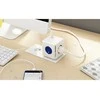 Cubenest - PowerCube, 0,1 m, originalus USB PD 20 W, A+C, mėlynas, POWERCUBE, 4 lizdai, USB A+C, maitinimo tiekimas 20 W