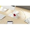 „Cubenest“ – „PowerCube“, 0,1 m, originalus USB PD 20 W, A+C, raudonas, POWERCUBE, 4 lizdai, USB A+C, maitinimo tiekimas 20 W